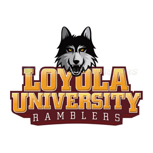 Loyola Ramblers Logo T-shirts Iron On Transfers N4905
